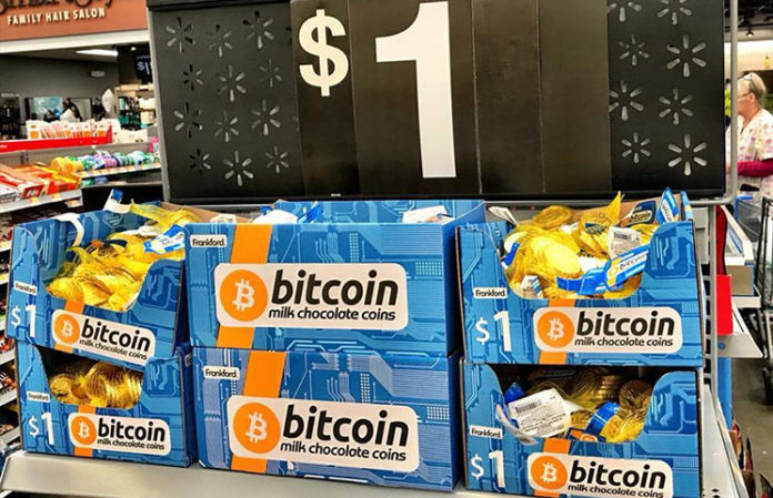 walmart offering bitcoin milk chocolate in just 1 bitcoin 1 minute chart
