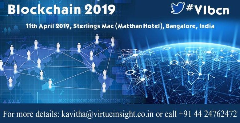 Blockchain conference in Bangalore