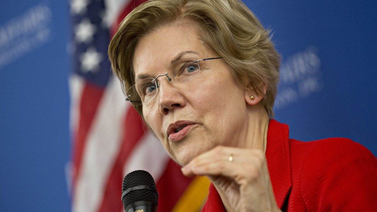 Crypto Critic Elizabeth Warren To Contest in 2020 Presidential Election in the United States