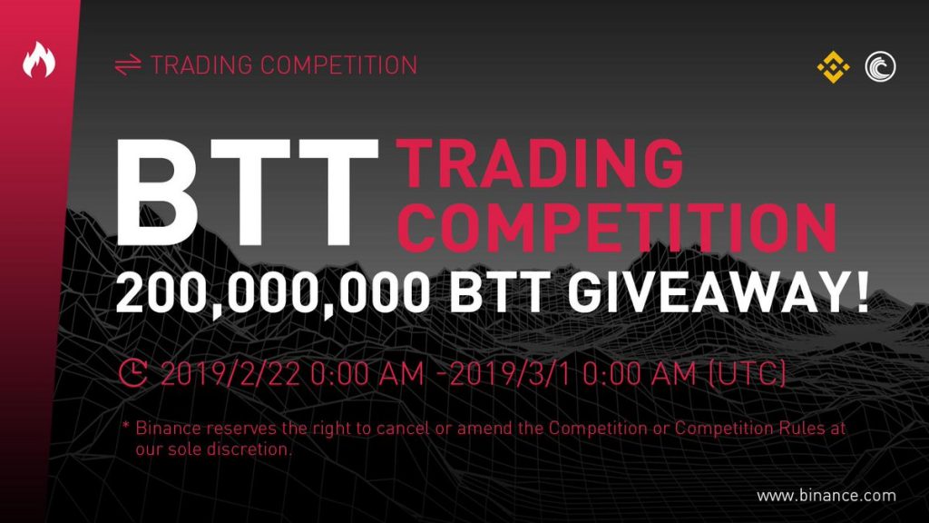 Binance Excites Its Users With BTT Trading Competition ...