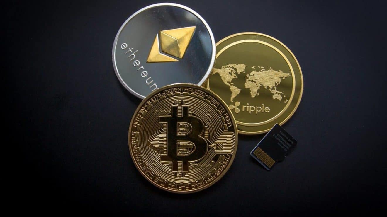 Bitcoin, Ethereum and Ripple