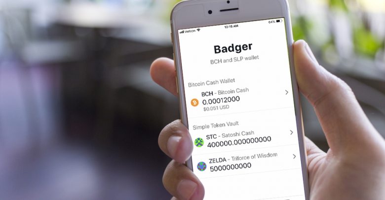 Badger Wallet on iOS