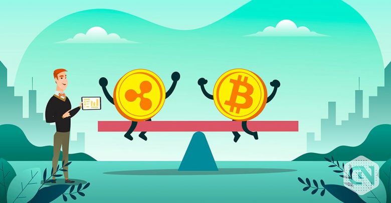 Ripple vs Bitcoin: XRP Hits its 30-Day High Price, while BTC Continues its Bull-run Ripple/Bitcoin