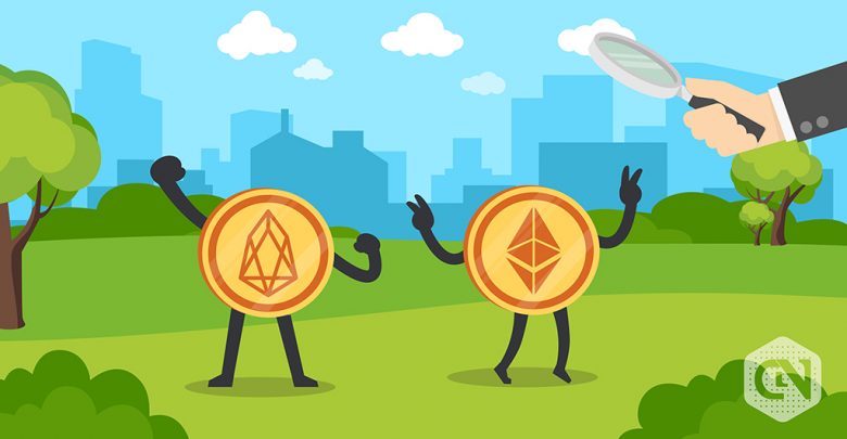 Ethereum vs EOS Price Analysis: Ethereum Maintains An Edge Over EOS Securing Investors’ Trust Ethereum vs EOS