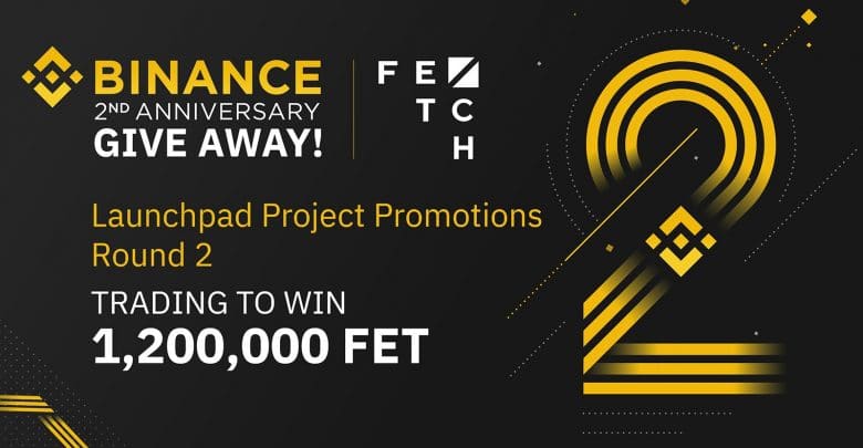 Binance Partners with Fetch to Giveaway FET Tokens Worth 1.2 Million Binance Partners with Fetch to Giveaway FET Tokens Worth 1.2 Million