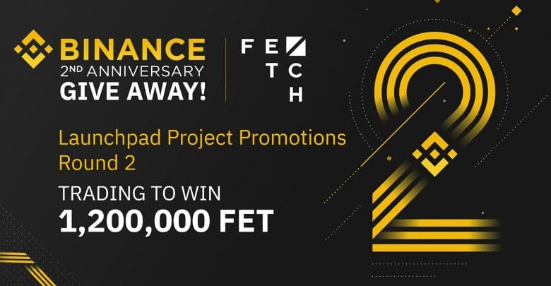 Binance Partners with Fetch to Giveaway FET Tokens Worth 1.2 Million