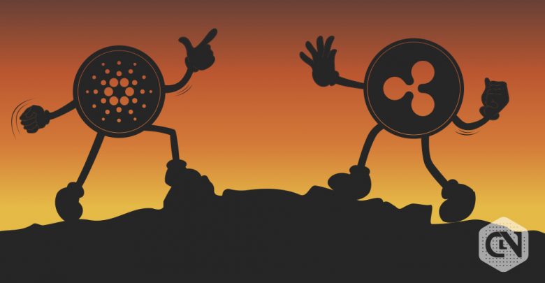 Cardano Vs. Ripple: ADA Increases by 3% on Contrary XRP Drops by 3% in Last One Day Cardano Vs. Ripple