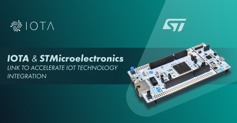 IOTA Collaborates with STMicroelectronics to Speed Up Blockchain Integration with IoT IOTA Collaborates with STMicroelectronics