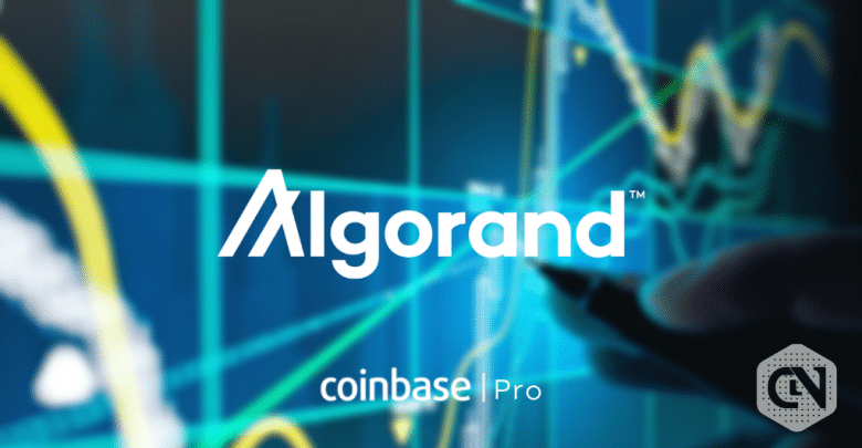 Coinbase Pro to Add Trading Support for Algorand Token