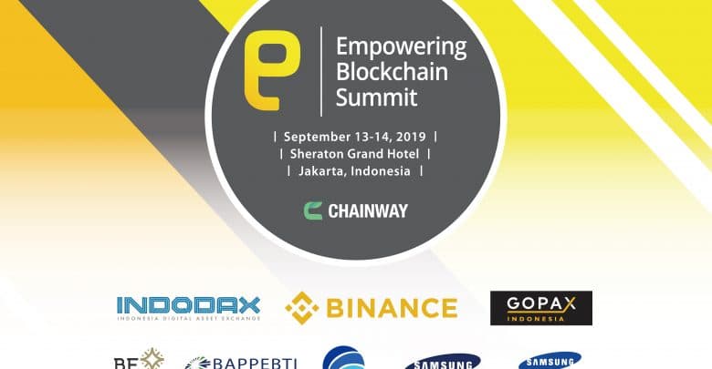 Empowering Blockchain Summit will be Held in Jakarta, Indonesia on September 13 and 14 Empowering Blockchain Summit 2019