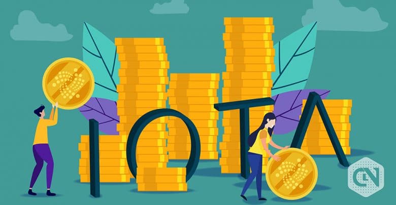 IOTA Price Analysis: IOTA up by 7%, the next target seems to be $0.44. IOTA