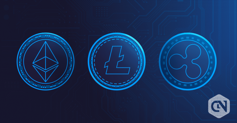 Ethereum (ETH), Ripple (XRP) & Litecoin (LTC) Reflect Price Recovery Litcoin, ripple & ethereum