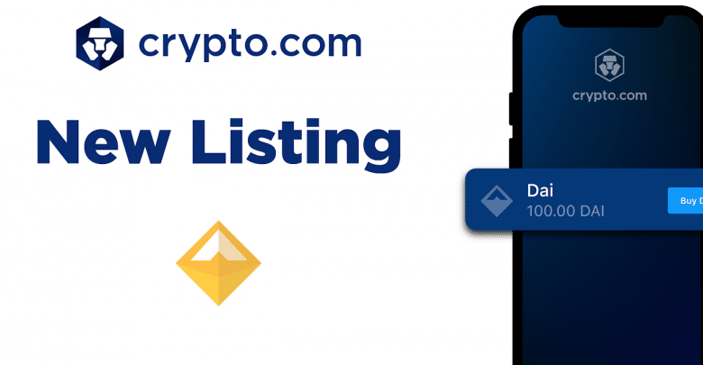 You Can Now Purchase DAI on Crypto.com at its True Value at Zero Fees Now Purchase DAI on Crypto.com