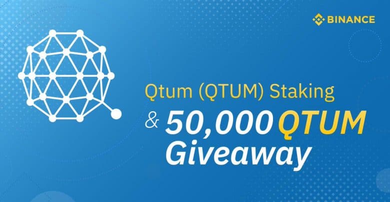 50,000 QTUM Staking Airdrop Launched by Binance