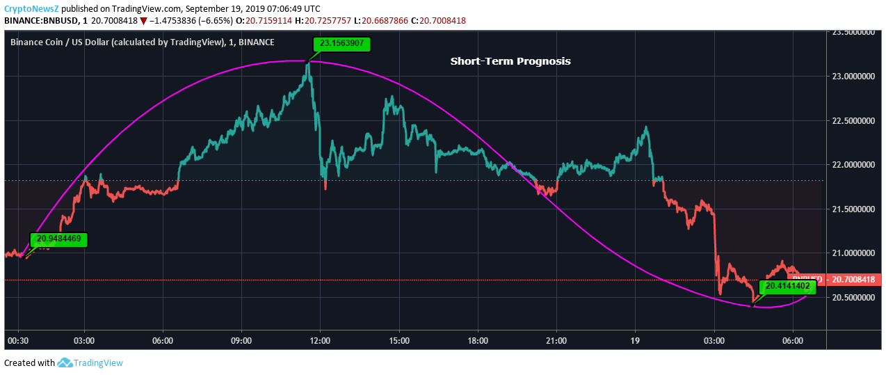 BNB Shows Contradictory Trends in the Past 24 hours BNB Price