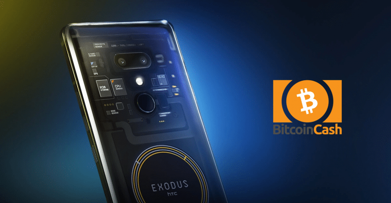 HTC incorporates Bitcoin Cash Support to Exodus 1 and 1s