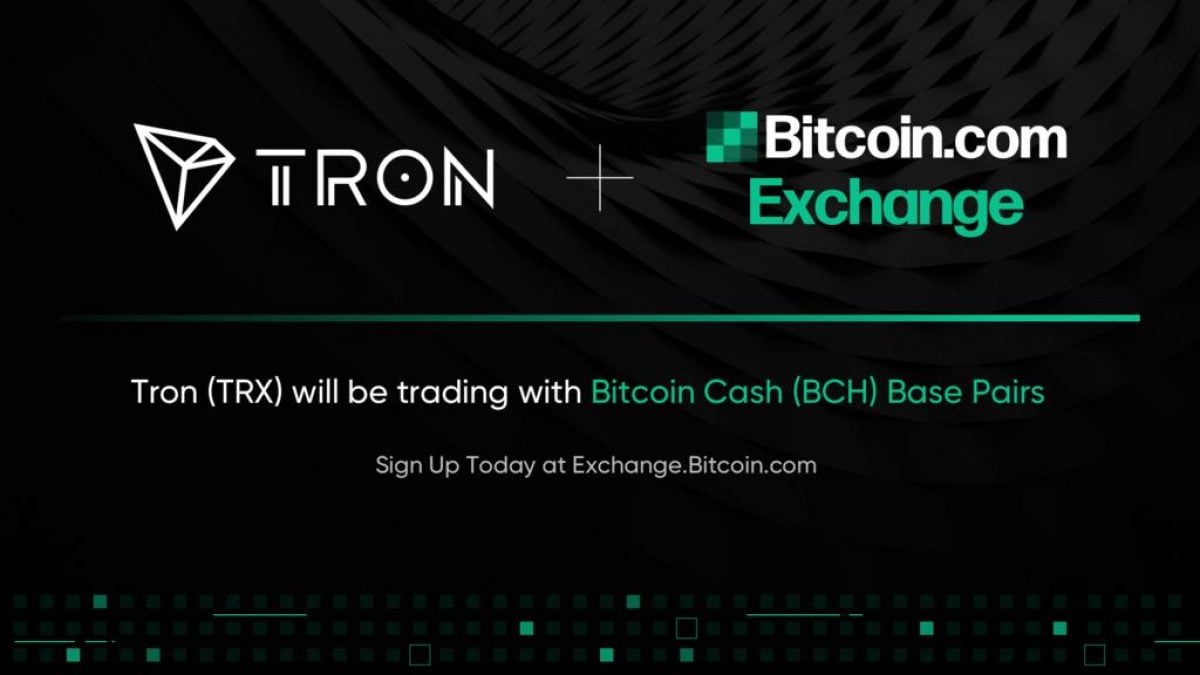 tron bitcoin exchange