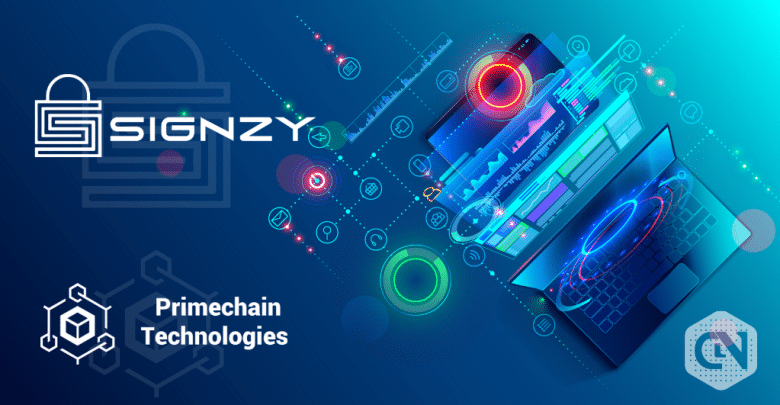 Signzy Teams Up With Primechain Technologies To Launch AI-Based Smart Banking Solution Signzy Partners With Primechain Technologies To Co-Develop Smart Banking Solutions