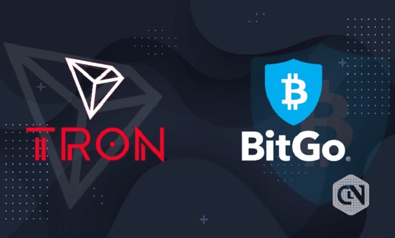 BitGo Announces the Launch of First Institutional-grade Wallet for TRX BitGo-and-TRON