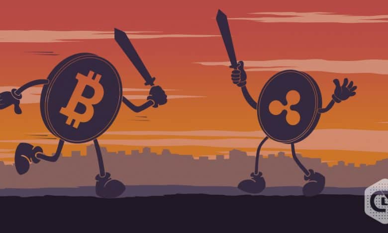 Bitcoin and Ripple Make Continuous Efforts to Trade Above Nearest Support Levels Bitcoin vs Ripple News
