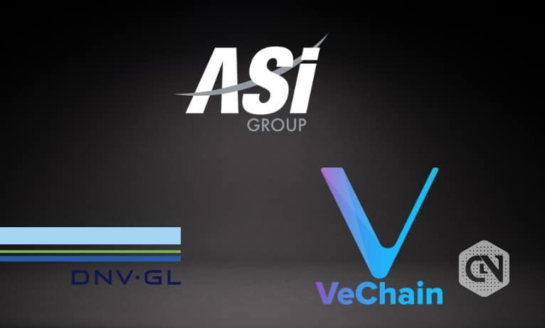 VeChain, ASI Group, and DNV GL Collaborate to Launch Blockchain Solution for Food Products and Beverages VeChain, ASI Group, and DNV GL Collaborate to Launch Blockchain Solution for Food Products and Beverages