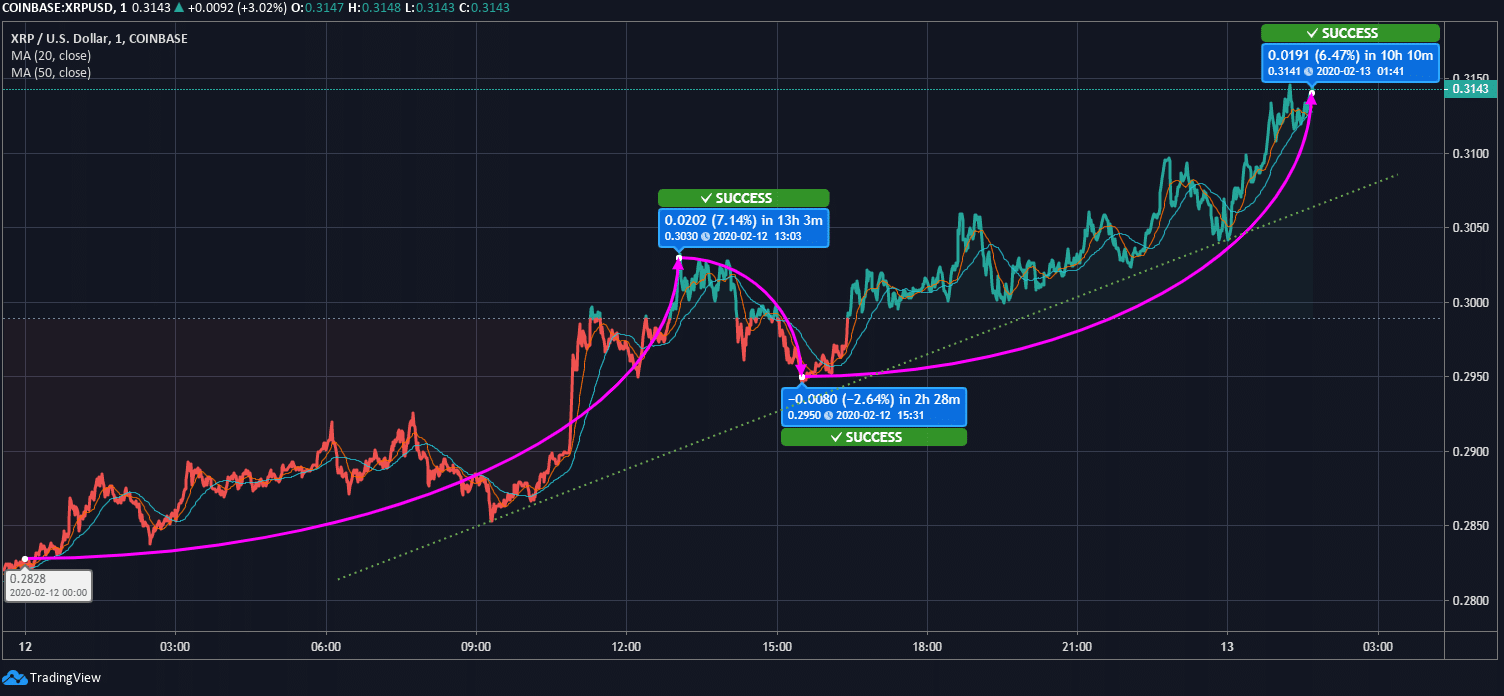 Ripple (XRP) Crosses $0.31 After an 11% Hike Over the Last Day XRP Price news