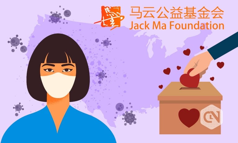 Jack Ma Foundation’s Shipment of TestKits and Masks Off to US