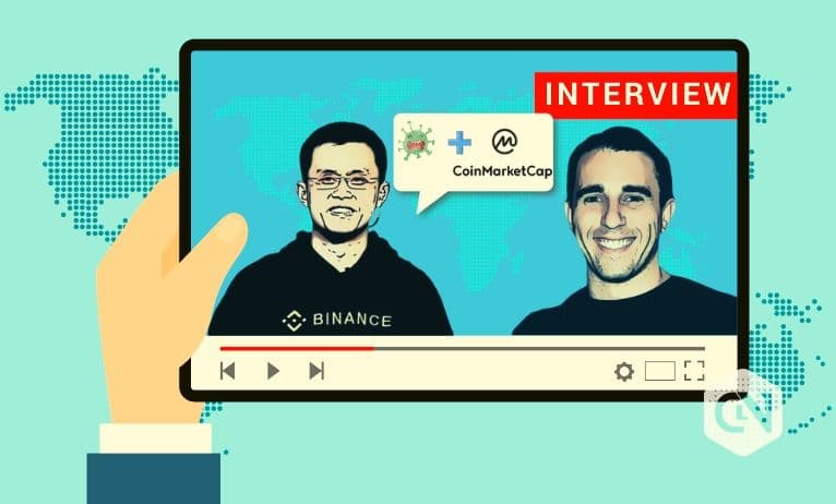 Pompliano Says CZ Paying $400 Million to Buy CMC, CZ Says Never Confirmed the Price CZ Discusses About Covid-19 and CoinMarketCap With Pompliano