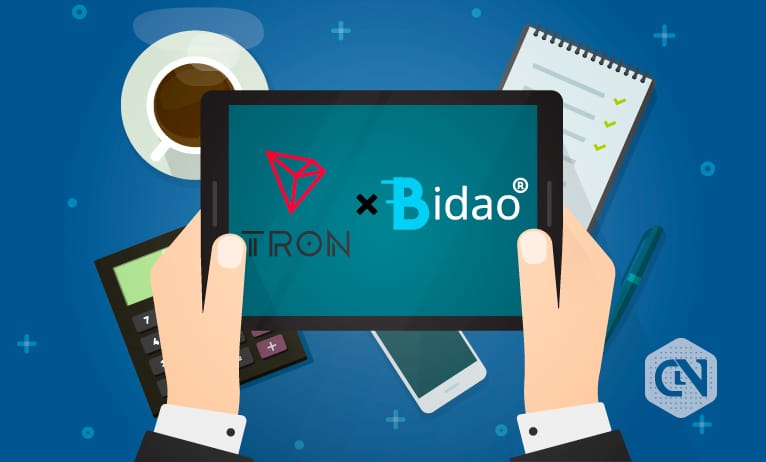 TRON is Now Available on Bidao Chain; Looks to Implement TRX as Collateral Asset Tron (TRX) is Now Available on Bidao Chain’s DeFi Ecosystem