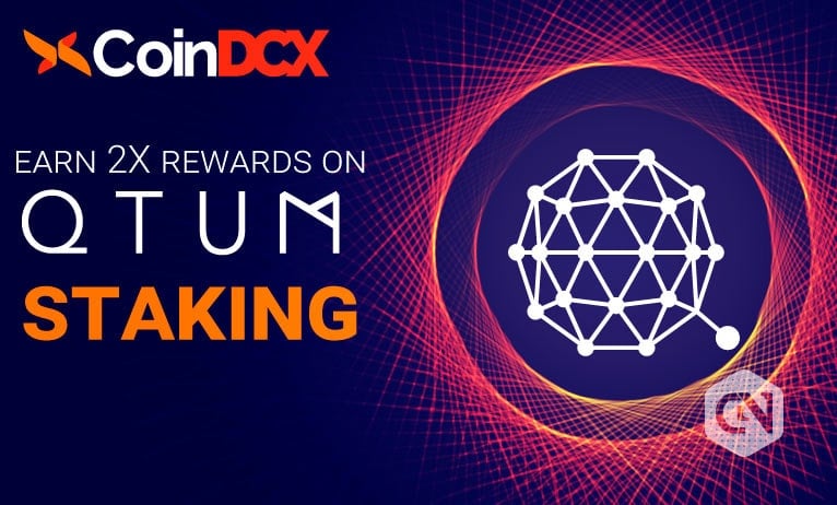 CoinDCX Announces 2X Rewards for QTUM Staking for New Users CoinDCX Announces 2X Rewards for QTUM Staking for New Users