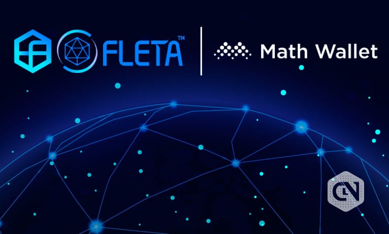 FLETACHAIN Announces Strategic Partnership with Math Wallet