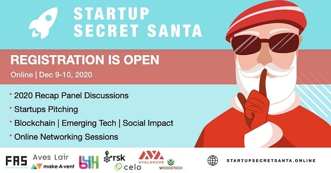 Startup Secret Santa—Bridging Startups, Mentors, VCs, and Industry Experts Starup Secret Santa 2020