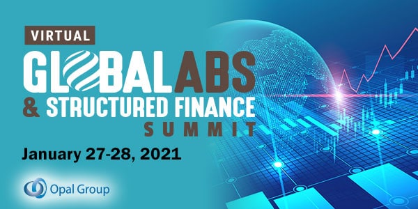 Global ABS and Structured Finance Summit 2021 Will Take Place on January 27th–28th, 2021 Global ABS and Structured Finance Summit 2021