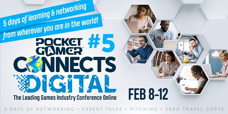 The Global Games Industry Conference Pocket Gamer Connects Digital #5 Returns in 2021 Pocket Gamer Connects Digital #5