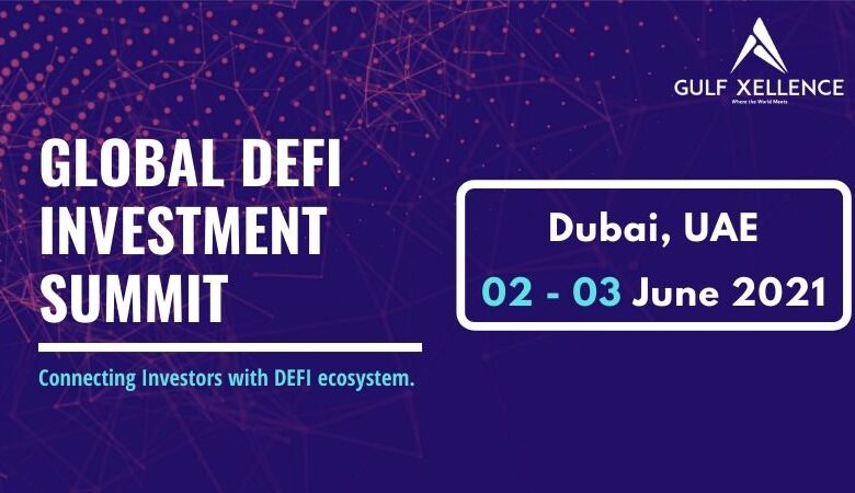 Global DeFi Investment Summit will be Held on 2nd–03rd June, 2021 Banner for Media