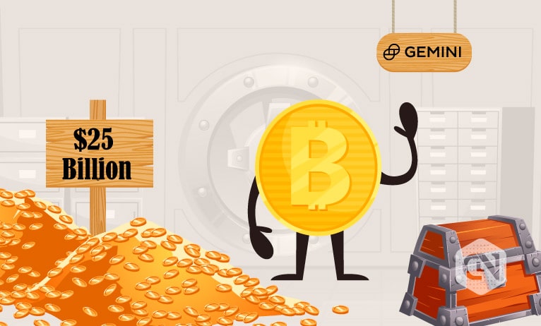 USA-Based Gemini Crosses $25B in Crypto Under Custody Tag USA-Based Gemini Crosses $25B in Crypto Under Custody Tag