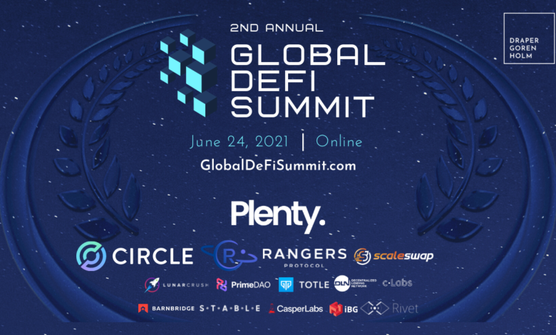 Largest Gathering of DeFiers Unite Online June 24 at Global DeFi Summit Global Defi Summit 2021