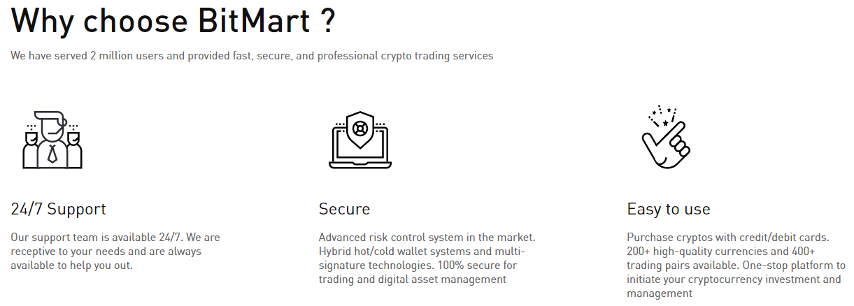 BitMart – Why Choose BitMart?