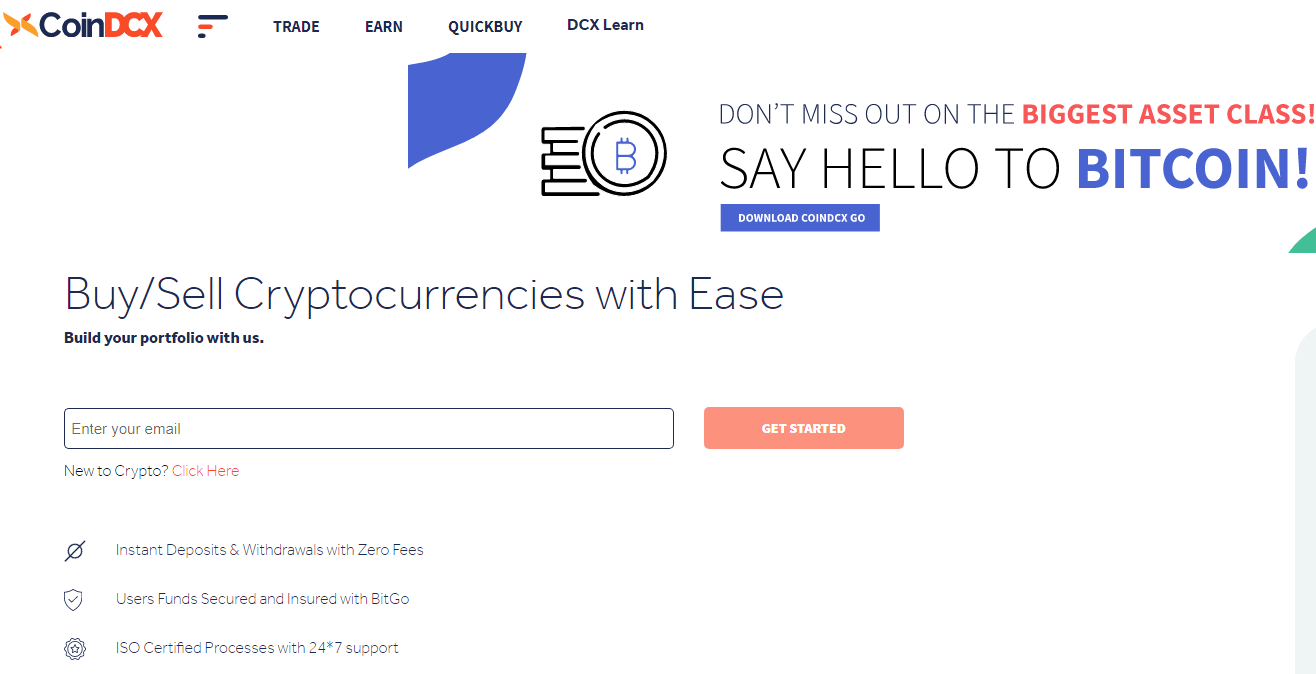 Which is the safest cryptocurrency exchange in india