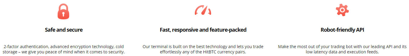 HitBTC Review - HitBTC Features