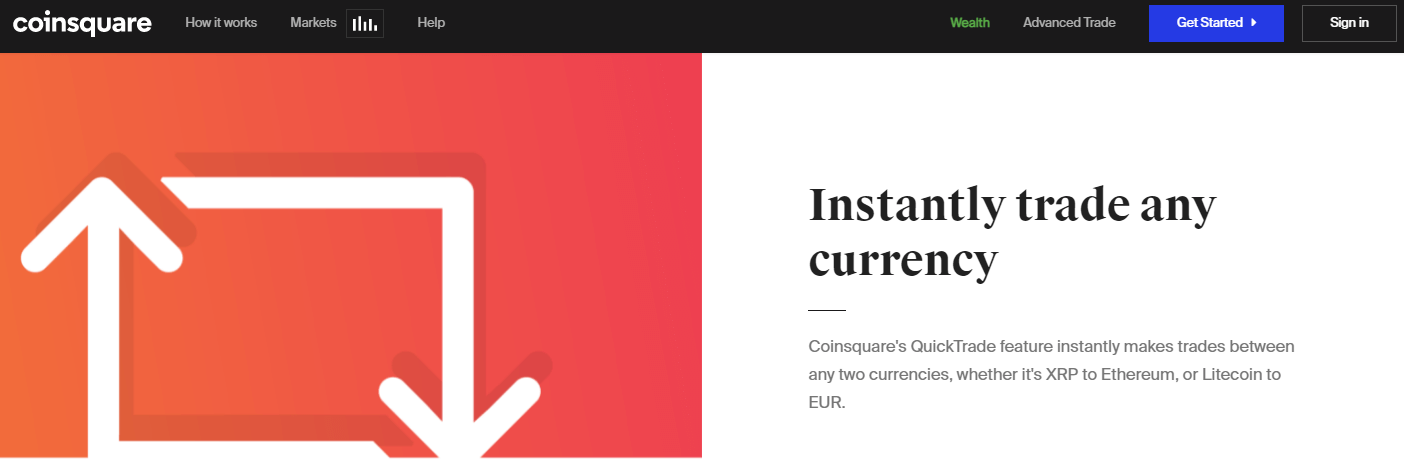 Coinsquare Features