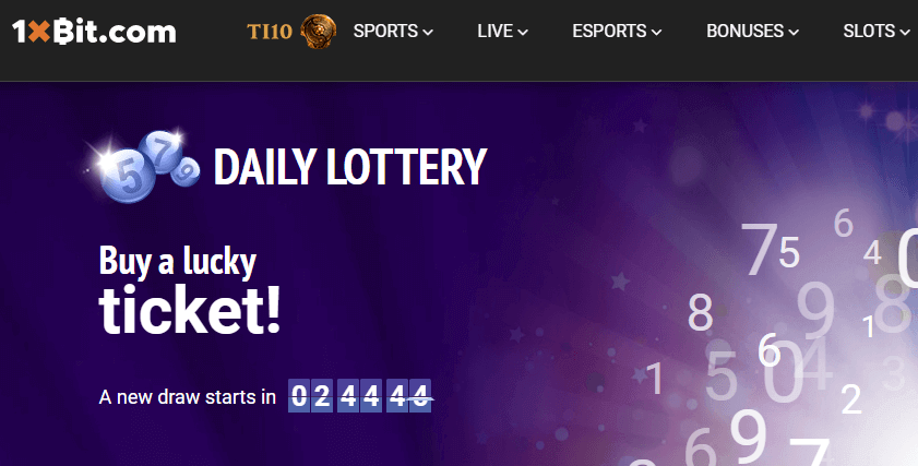 1xBit - Daily Lottery