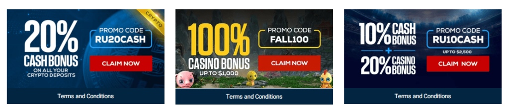 BetUS - Cash Bonus Offers
