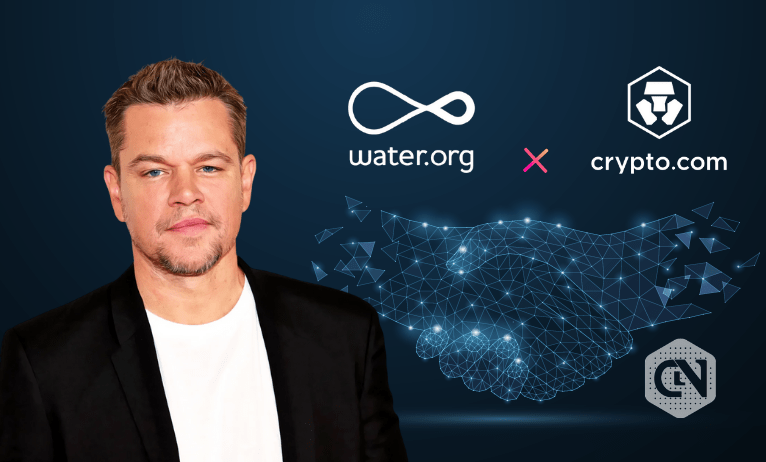 Matt Damon and Water.org Partner with Crypto.com, to Bring Safe Water to People in Need