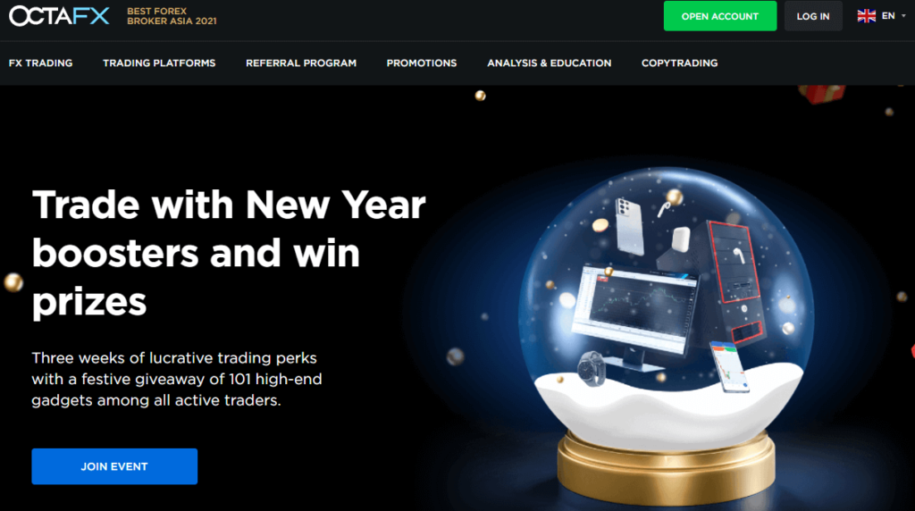 OctaFX - Best Forex Broker in India