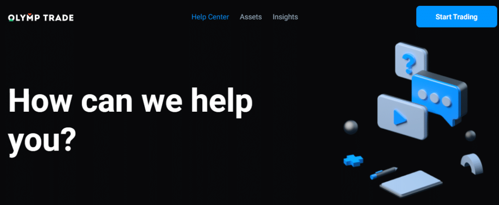 Olymp Trade Customer Support