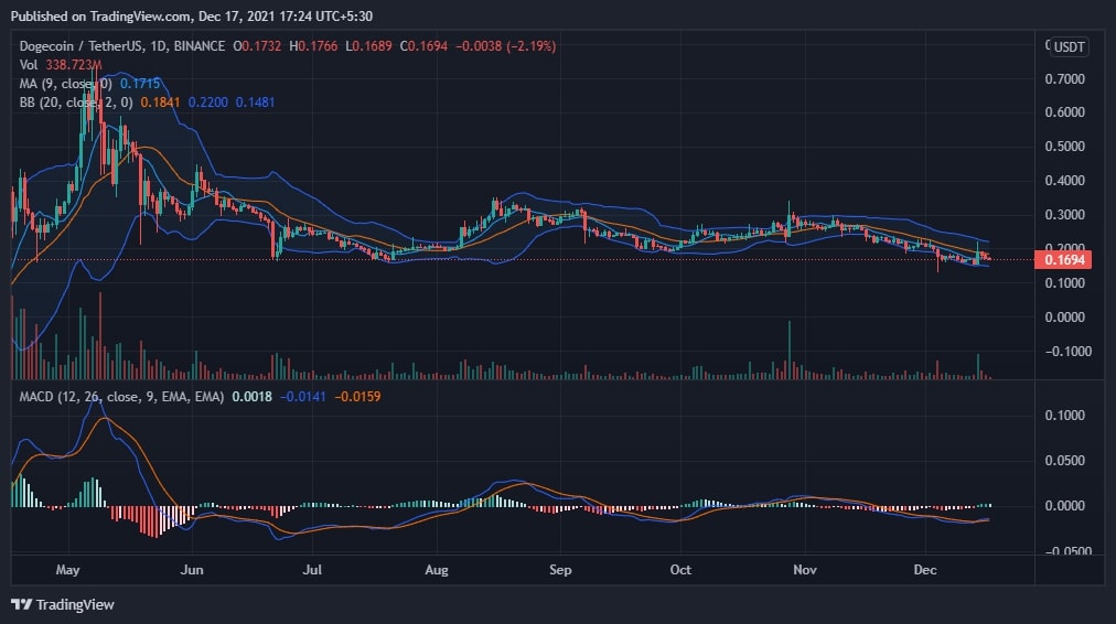 Dogecoin Price Chart
