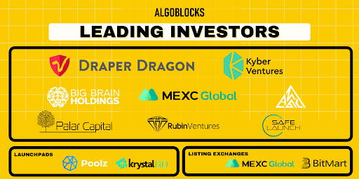 AlgoBlocks Leading Investors