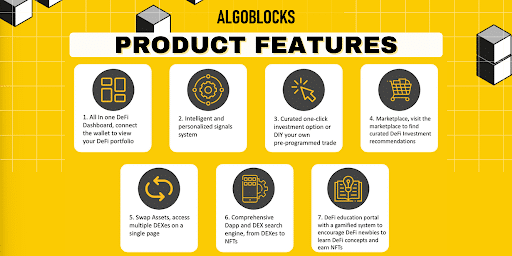 AlgoBlocks Product Features