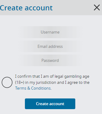 CryptoSlots Casino Sign Up Process